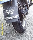 Grooved tyre